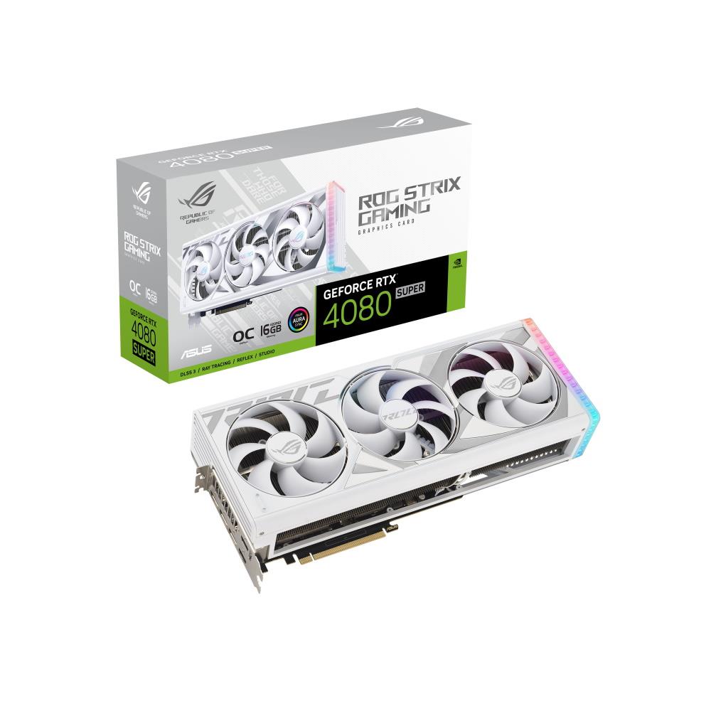 ASUS RTX 4080 SUPER 16GB STRIX WHITE OC