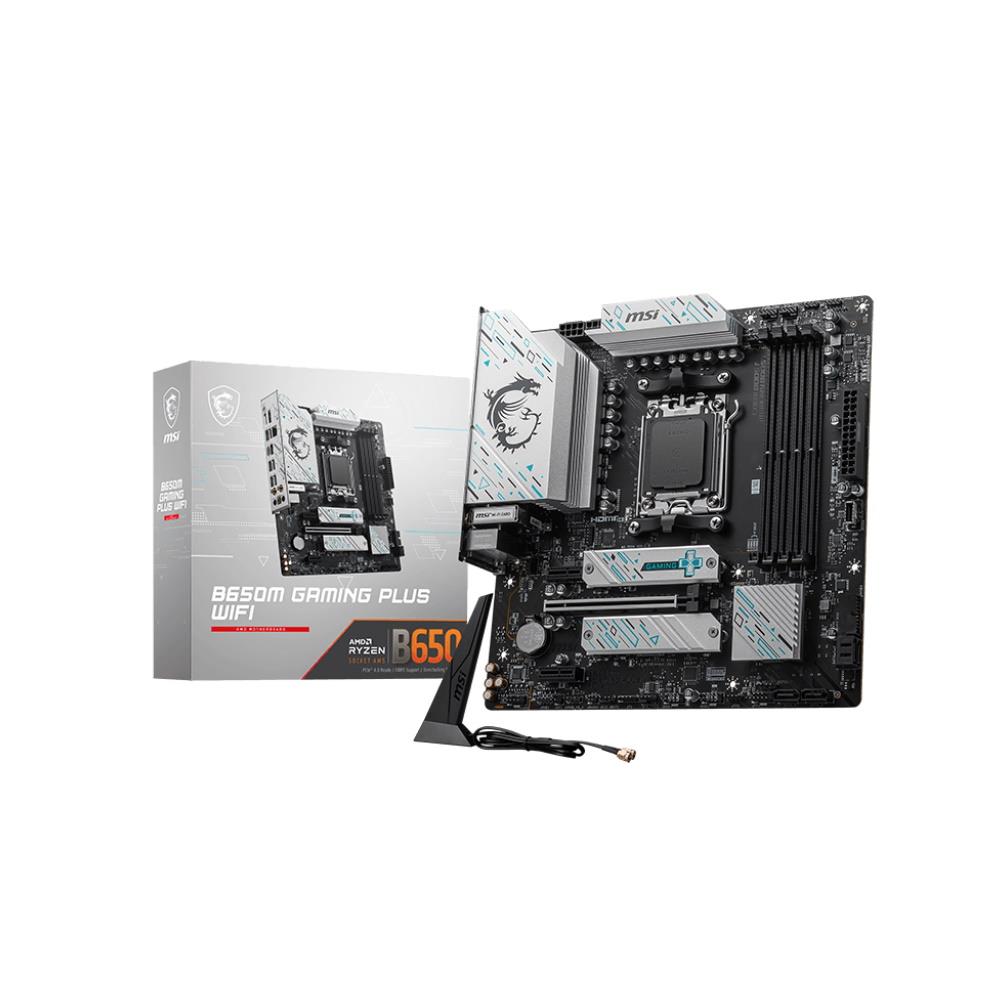 MSI AM5 B650M GAMING PLUS WIFI M-ATX