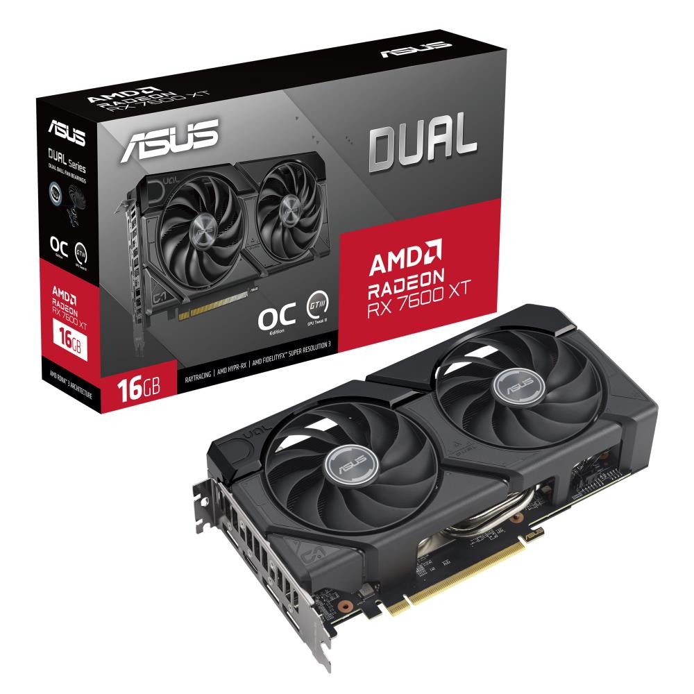 ASUS RX 7600 XT 16GB DUAL OC