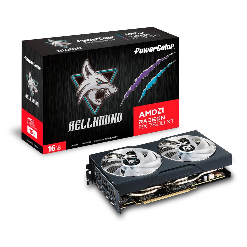 POWERCOLOR RX 7600 XT 16GB HELLHOUND