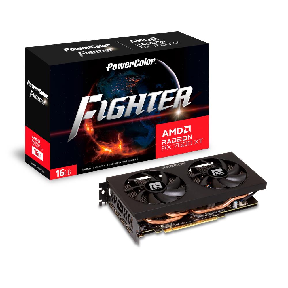 POWERCOLOR RX 7600 XT 16GB FIGHTER