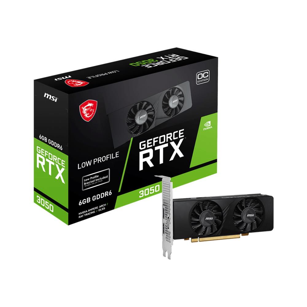 MSI RTX 3050 6GB LP 6G OC W/LP