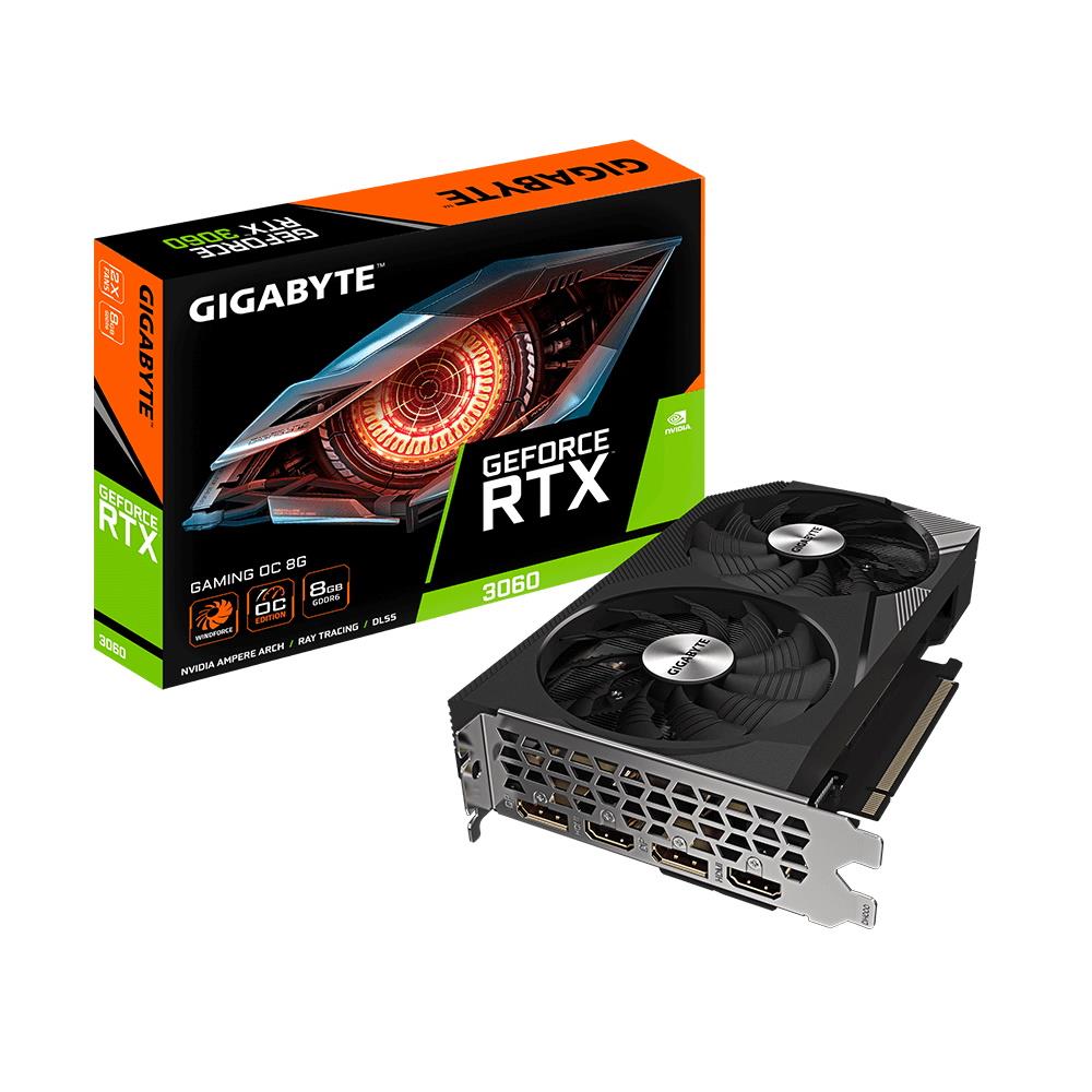 GIGABYTE RTX 3060 8GB GAMING OC