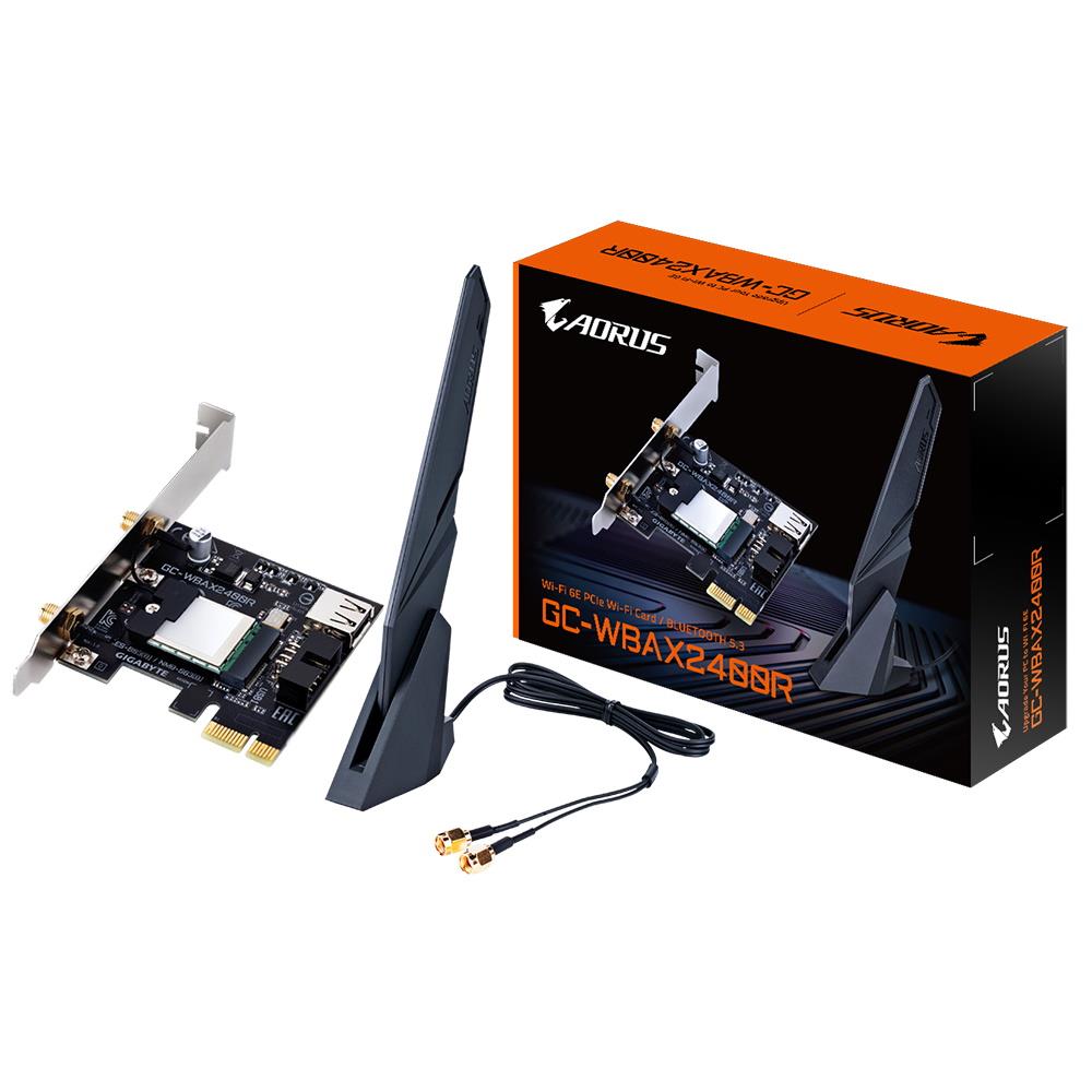 AORUS NIC/BT W/L PCI-E GC-WBAX2400R