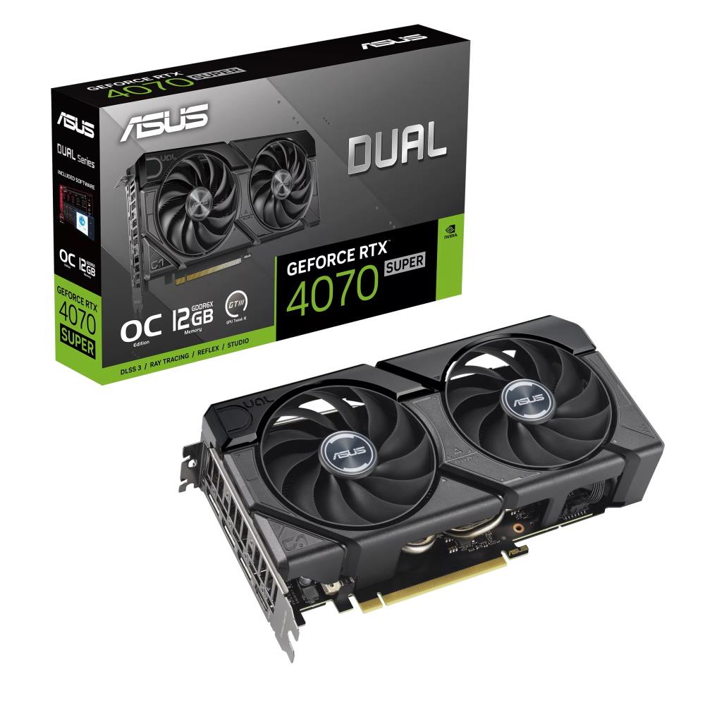 ASUS 4070 SUPER 12GB DUAL EVO OC