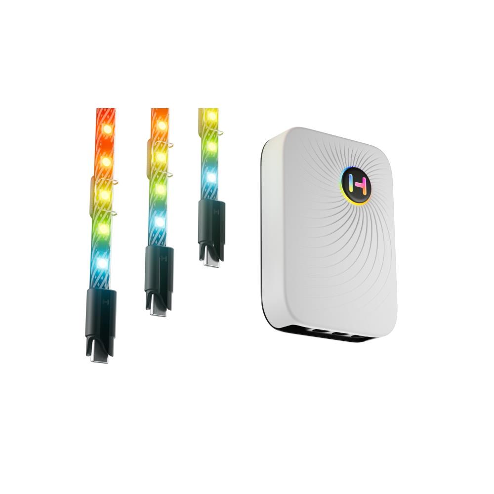 HYTE LS10 RGB LIGHT STRIPS BLK 3PK + NP