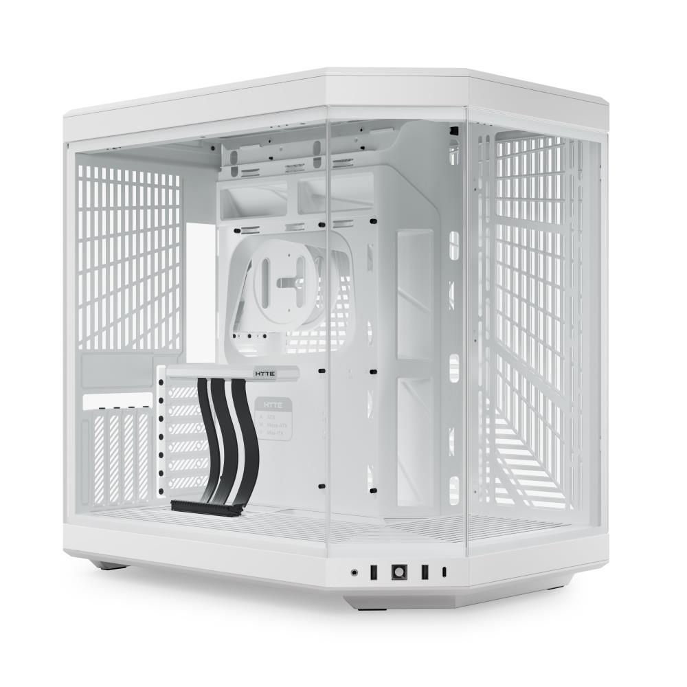 HYTE Y70 MID TOWER CASE SNOW WHITE