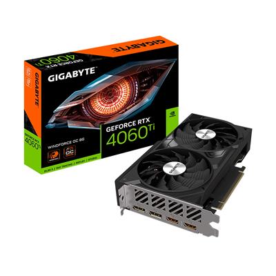 GIGABYTE RTX 4060 TI 8GB WINDFORCE OC