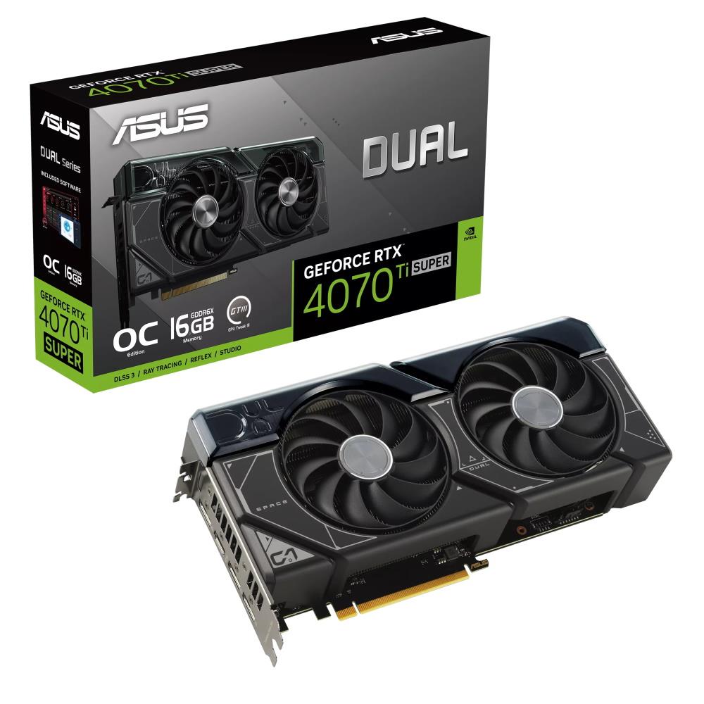 ASUS RTX 4070 TI SUPER 16GB DUAL OC