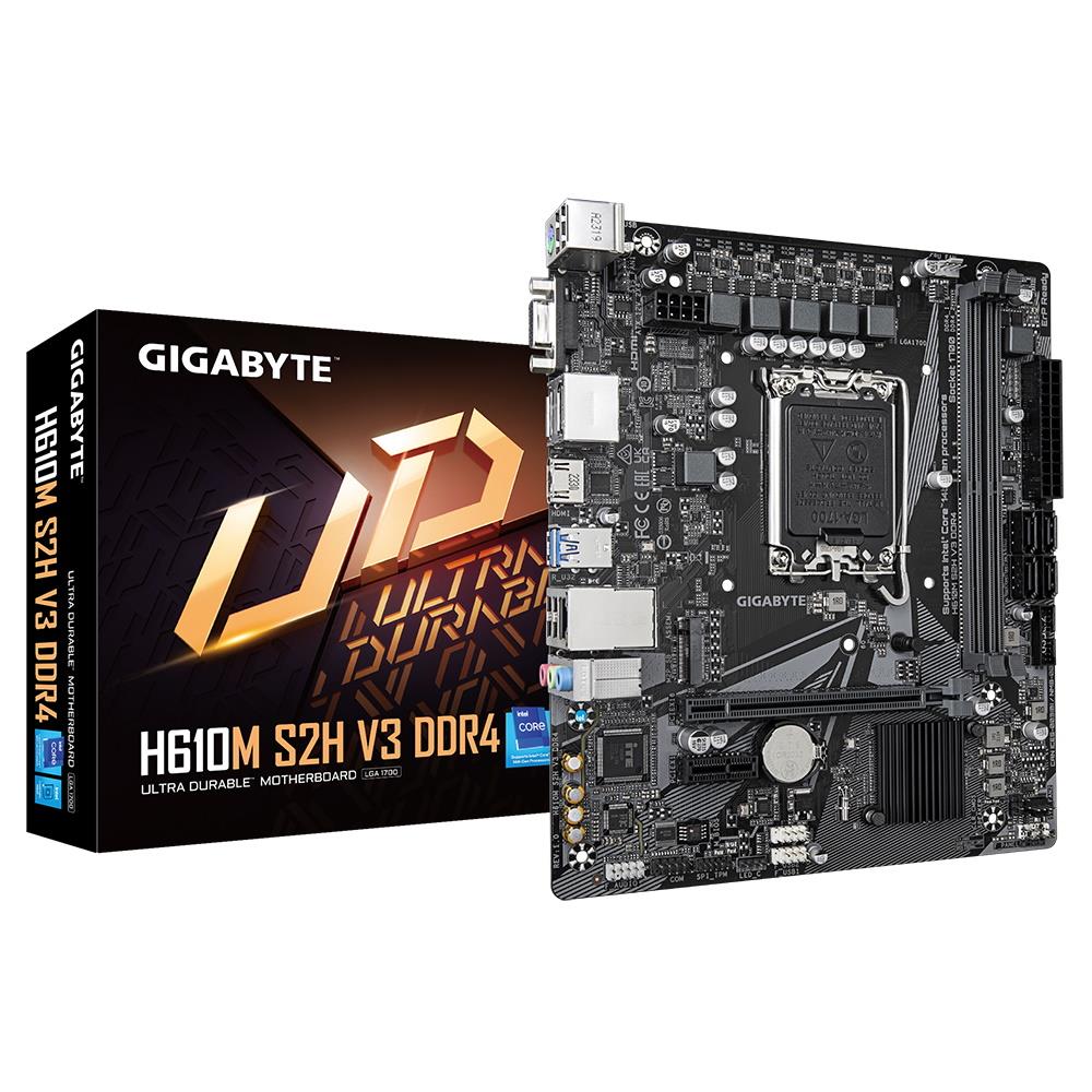 GIGABYTE 1700 H610M S2H V3 D4 M-ATX