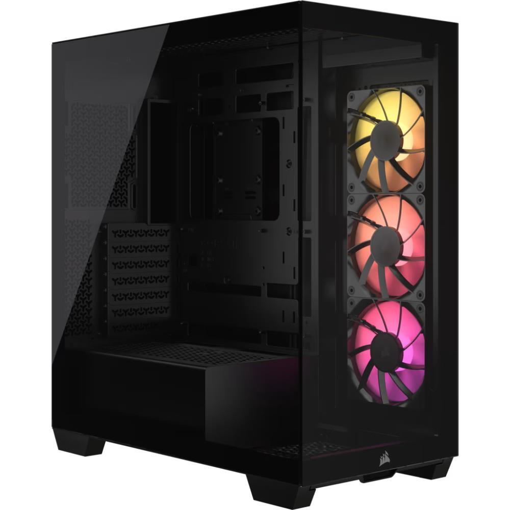 CORSAIR 3500X ARGB MID TOWER CASE BLACK