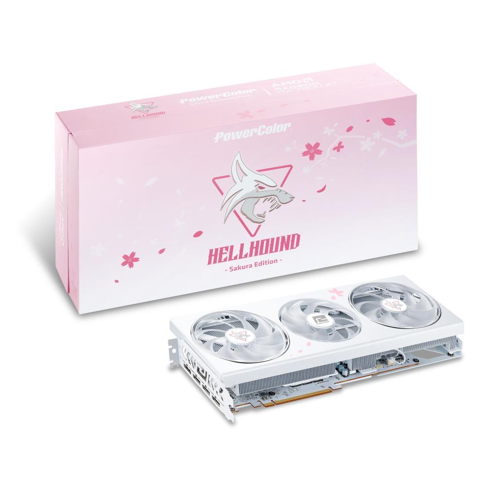 POWERCOLOR RX 7800 XT 16GB SAKURA LTD