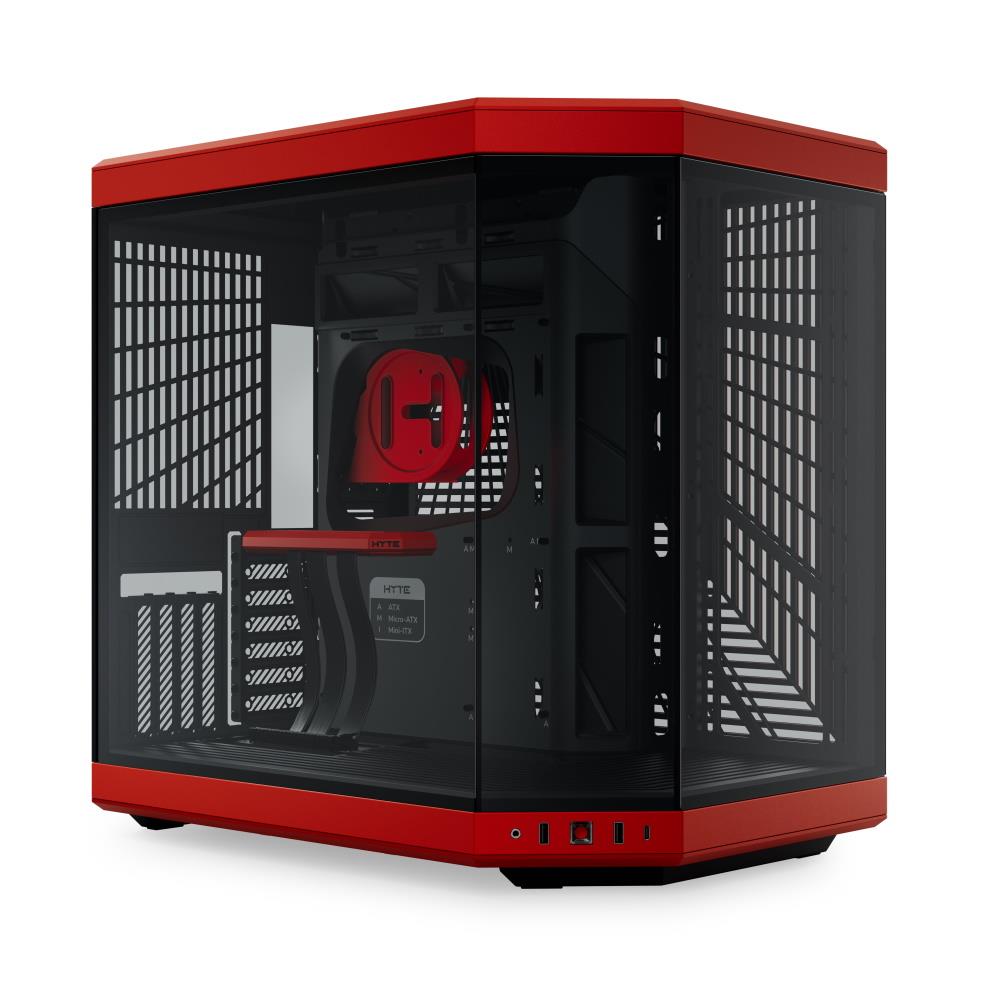 HYTE Y70 MID TOWER CASE RED