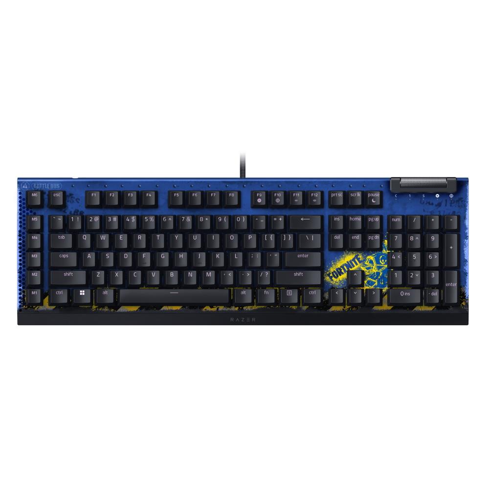 RAZER BLACKWIDOW V4 X YELLOW FORTNITE US