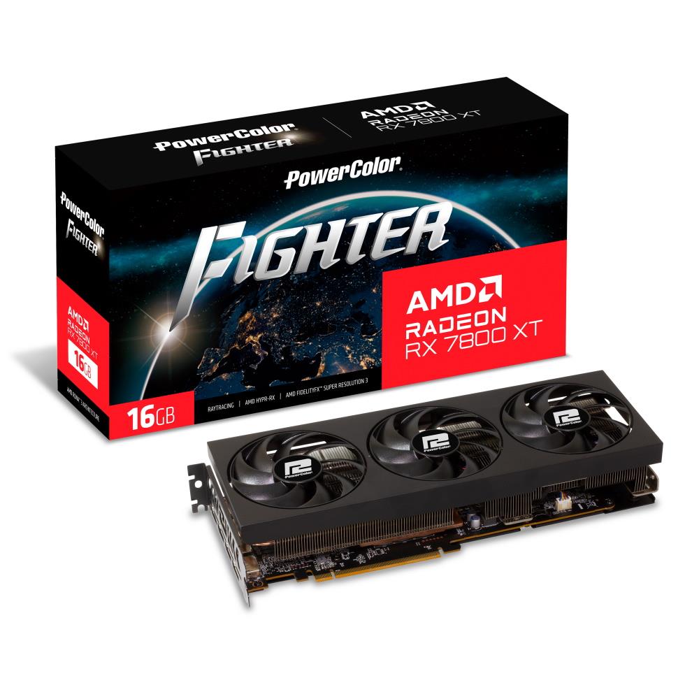 POWERCOLOR RX 7800 XT 16GB FIGHTER