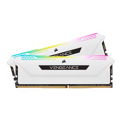 CORSAIR DDR4 3600 D/K VE RGB SL WHT 16GB