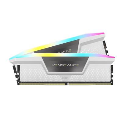 CORSAIR DDR5 5200 D/K VENG RGB WHT 32GB