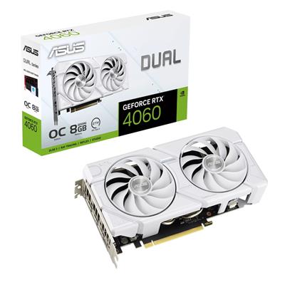 ASUS 4060 8GB DUAL EVO OC WHT