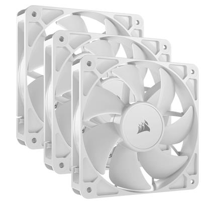 CORSAIR RS120 120MM PWM WHITE FAN 3 PK