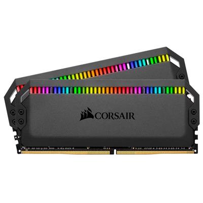 CORSAIR DDR4 3200 D/K DOM PLAT RGB 64GB