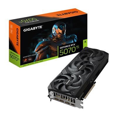 GIGABYTE RTX 5070 TI 16GB WINDFORCE OC