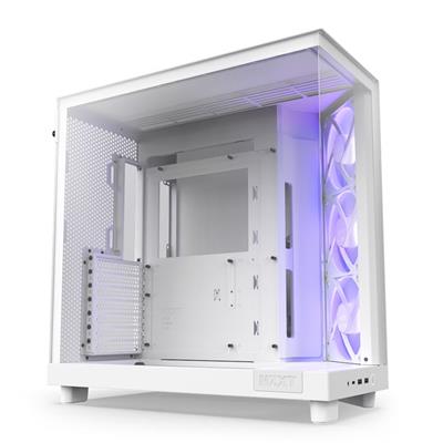 NZXT H6 FLOW RGB MID TOWER CASE WHITE