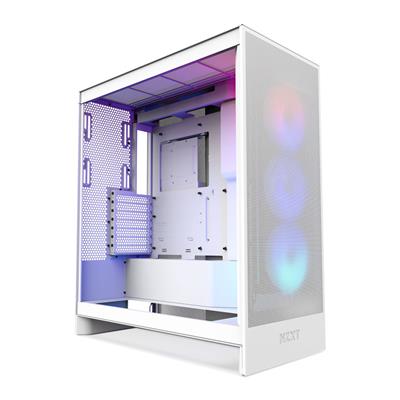 NZXT H7 FLOW RGB MID TOWER CASE WHITE