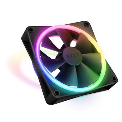 NZXT F120 RGB DUO 120MM PWM 1PK BLK