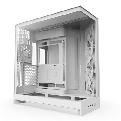 NZXT H9 FLOW MID TOWER CASE WHITE
