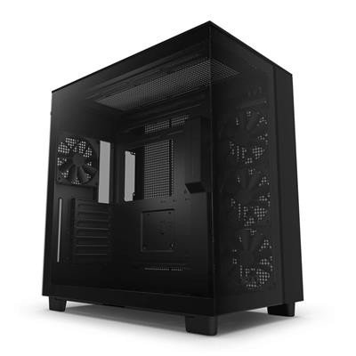NZXT H9 FLOW MID TOWER CASE BLACK