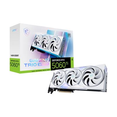MSI RTX 5060 TI 16GB GAMING TRIO OC WHIT