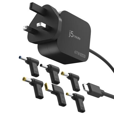 J5CREATE 67W GAN PD USB-C MINI CHARGER