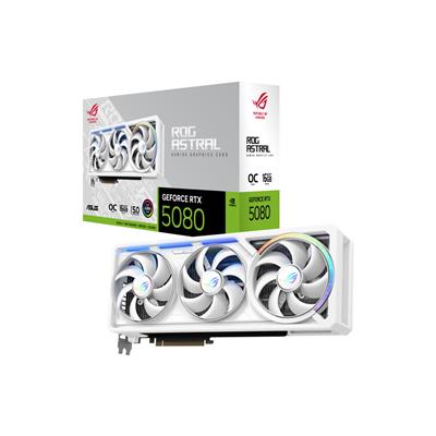 ASUS RTX 5080 16GB ROG ASTRAL OC WHITE