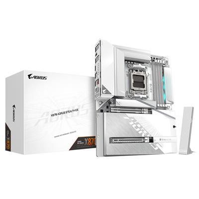 GIGABYTE AM5 X870 AORUS STEALTH ICE