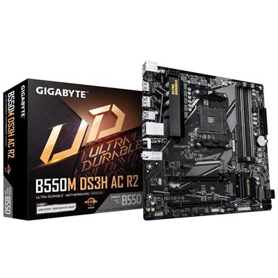 GIGABYTE AM4 B550M DS3H AC R2 M-ATX