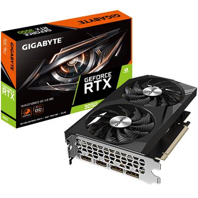 GIGABYTE RTX 3050 8GB WINDFORCE OC V2