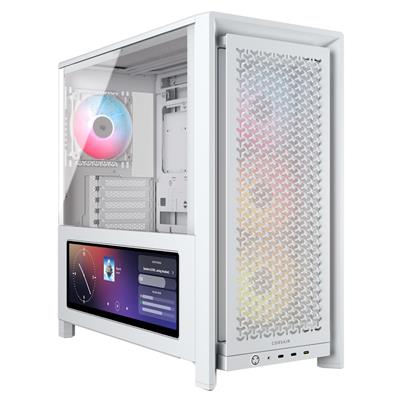 CORSAIR 4000D FRAME LCD RS ARGB WHT CASE