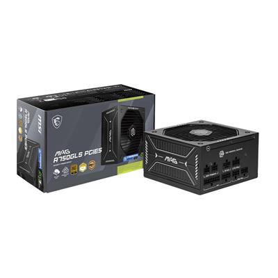 MSI 750W GOLD F/M MAG A750GLS PCIE5