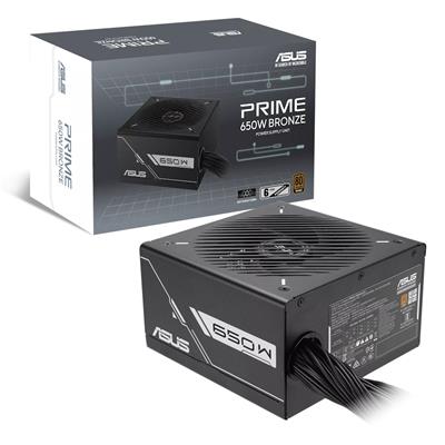 ASUS 650W BRONZE STANDARD PRIME 650B BLK