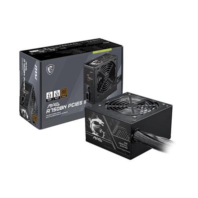 MSI 750W BRONZE STA MAG A750BN PCIE5 II