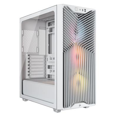 CORSAIR 3200D RS ARGB WHITE MID CASE