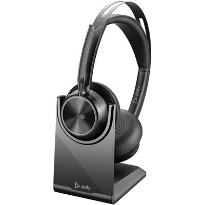 HP POLY VOYAGER FOCUS 2 W/CHARGING STAND