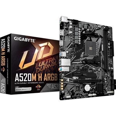 GIGABYTE AM4 A520M H ARGB M-ATX
