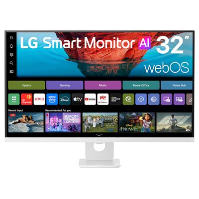 LG 31.5 VA MONITOR SPK SMART 32U721SB-W