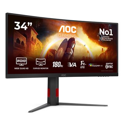 AOC 34 VA MONITOR SPK CURVED CU34G4CA