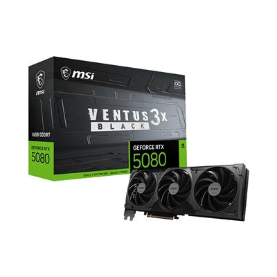 MSI RTX 5080 16GB VENTUS 3X OC BLK BULK