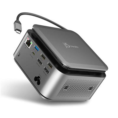 J5CREATE DUAL 4K POWERBASE DOCKING