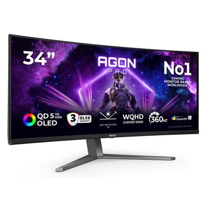 AOC 34 OLED MON SPK CURVED AGP346UCSD